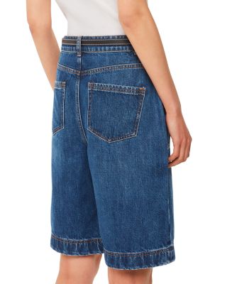 Raya Longline Denim Shorts