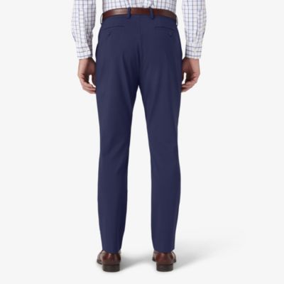  Fresco  Suit Pant  Navy Solid