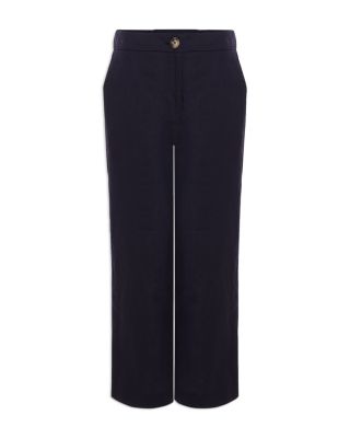 Lillie Linen Kick Flare Leg Pants
