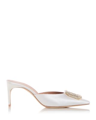Malone Souliers Women's Mona Embellished Pointed Toe Pumps