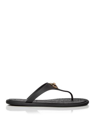 Versace Women's Alia Medusa Thong Sandals | Bloomingdale's