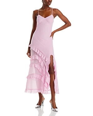 Bardot Cantara Maxi Dress In Lilac