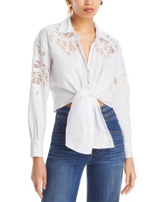 Cinq à Sept - Cutout Embroidery Marianna Top