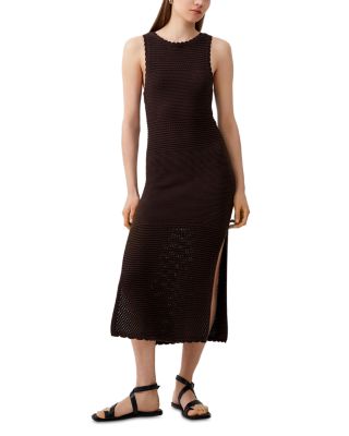 French Connection Momo Nellis Crochet Midi Dress