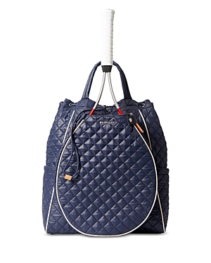 Mz Wallace Doubles Tennis Convertible Backpack In Blue