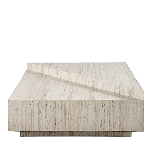 Shop Universal Daxton Cocktail Table In White Travertine