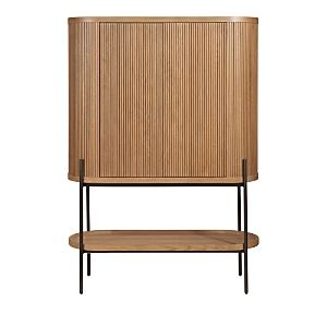 Universal Linnea Bar Cabinet In Brown