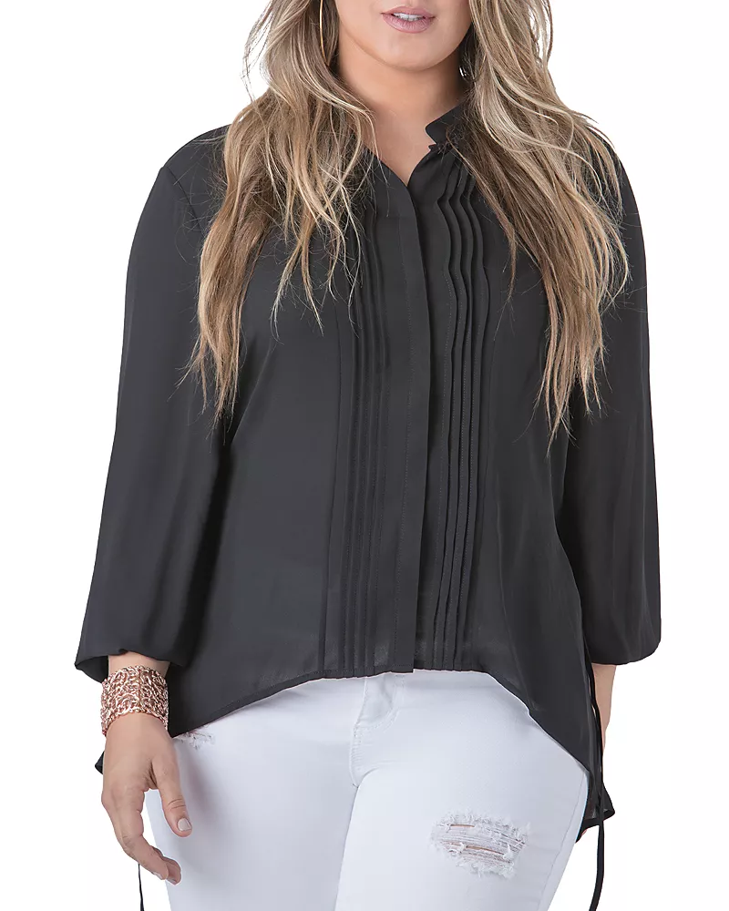 standards & practices Plus High Low Blouse