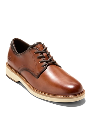 Shop Cole Haan Men's American Classics Montrose Plain Toe Oxford Dress Shoes In British Tan