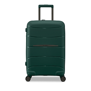 Shop Samsonite Outline Pro Medium Spinner Suitcase In Emerald Green