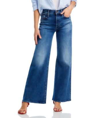 MOTHER The Lil Tomcat Roller Sneak High Rise Jeans in Sixth