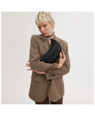COACH Mira Leather Crescent Shoulder Bag | Bloomingdale's Handbags