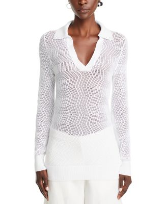 Agnes Pointelle Polo