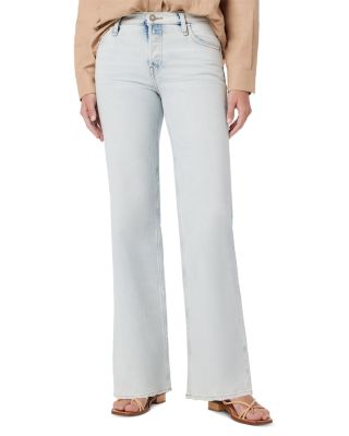 Hudson Rosie High Rise Wide Leg Jeans in Socal