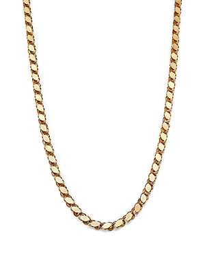 Alberto Amati 14k Yellow Gold High-polished Wide Link Collar Necklace, 18 In Gold