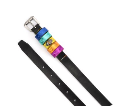 Women's Multi Keeper Leather Belt