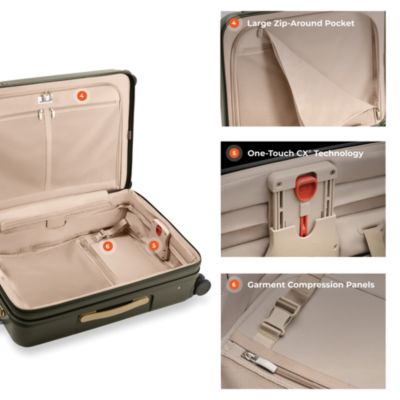 Sympatico Medium Expandable Spinner Suitcase