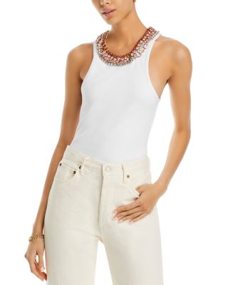 Cinq à Sept - Embellished Tank Top