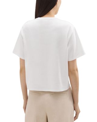 Boxy Tee in Cotton Jersey