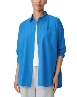 Eileen Fisher - Classic Collar Cotton Shirt