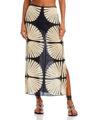 Johanna Ortiz - Ortiz Print Midi Skirt