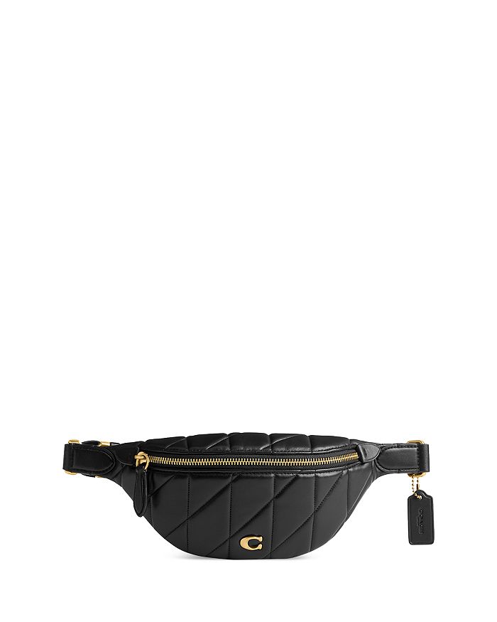 Coach quilted belt bag shop