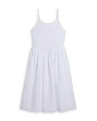 AQUA - Girls' Smocked Tank Dress - Big Kid