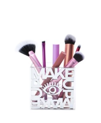 Tara Wilson Designs Silver Mirror Makeup Holder