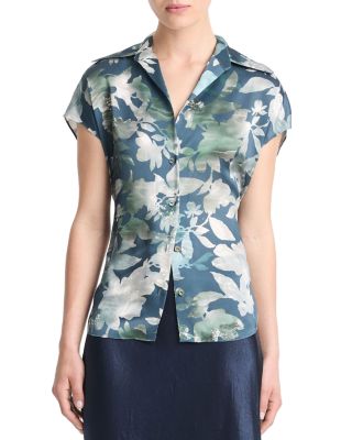 Vince - Silk Cap Sleeve Shirt