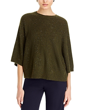 Fabiana Filippi Dolman Sleeve Sweater In Dark Green
