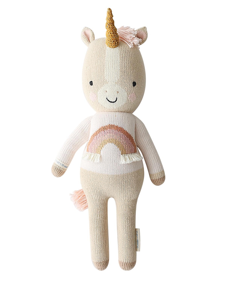 Cuddle And Kind Cuddle+kind Cuddle+kind Regular Zara The Unicorn 0 - Ages 0-24 Months