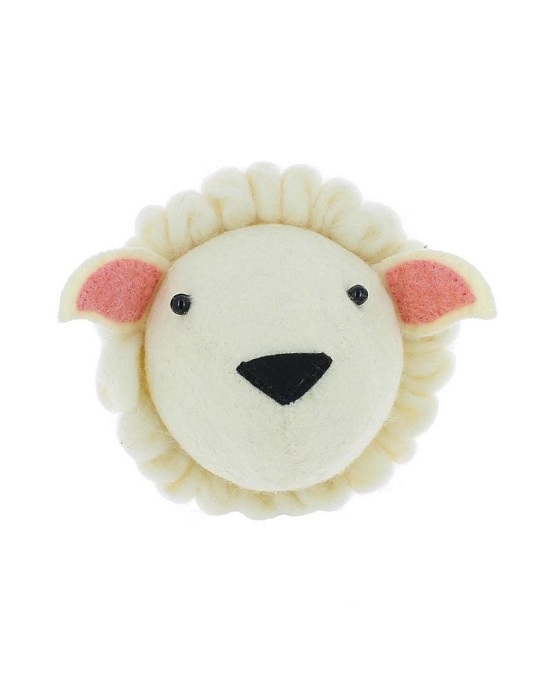Fiona Walker England Mini Sheep Head Wall Hanging