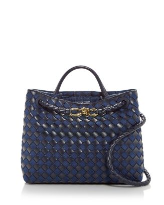 Bottega Veneta Medium Andiamo Denim Shoulder Bag | Bloomingdale's