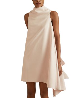 REISS - Shauna High Neck Mini Dress
