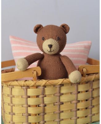 Knit Cotton Teddy Bear - Ages 0+