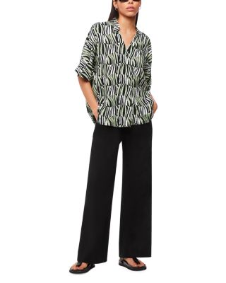 Checkerboard Tiger Boxy Shirt