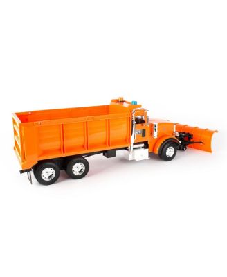  1/16 Big Farm Peterbilt Truck with Snow Plow - Ages 5-7