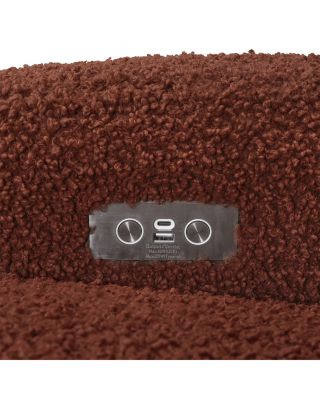 Nami Electronic Recliner and Swivel Glider Recliner in Teddy Loop with USB Port