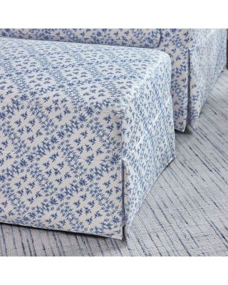 Crawford Water Repellent & Stain Resistant Gliding Ottoman