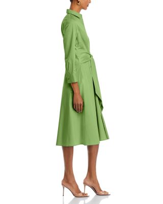 Debra Tie Waist Shirt Dress