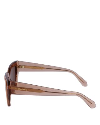 Colorblock Square Sunglasses, 55mm