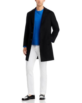 Canali Kei Wool & Cashmere Regular Fit Top Coat