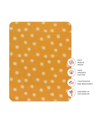 All Stages Midi Crib Sheet in GOTS Certified Organic Muslin Cotton