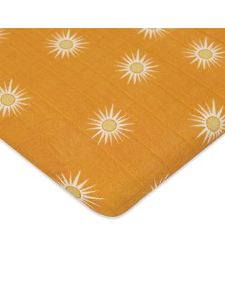 All Stages Bassinet Sheet in GOTS Certified Organic Muslin Cotton