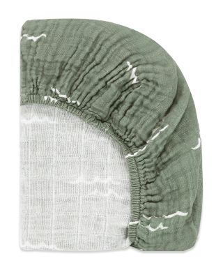 All Stages Bassinet Sheet in GOTS Certified Organic Muslin Cotton