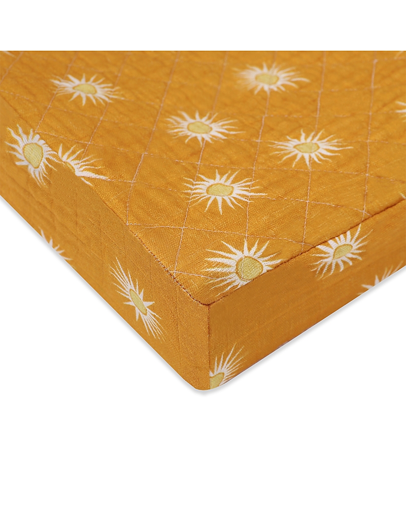 Babyletto Quilted Changing Pad Cover in Gots Certified Organic Muslin Cotton