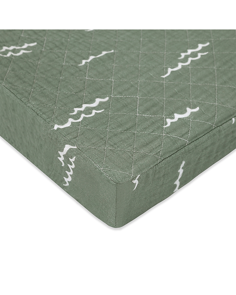 Babyletto Quilted Changing Pad Cover in Gots Certified Organic Muslin Cotton