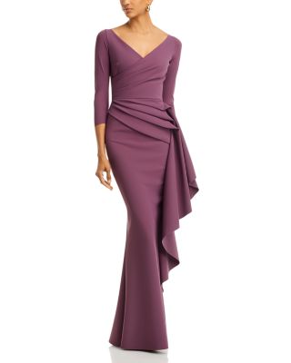 Chiara Boni La Petite Robe - Cascading Ruffle Mermaid Gown