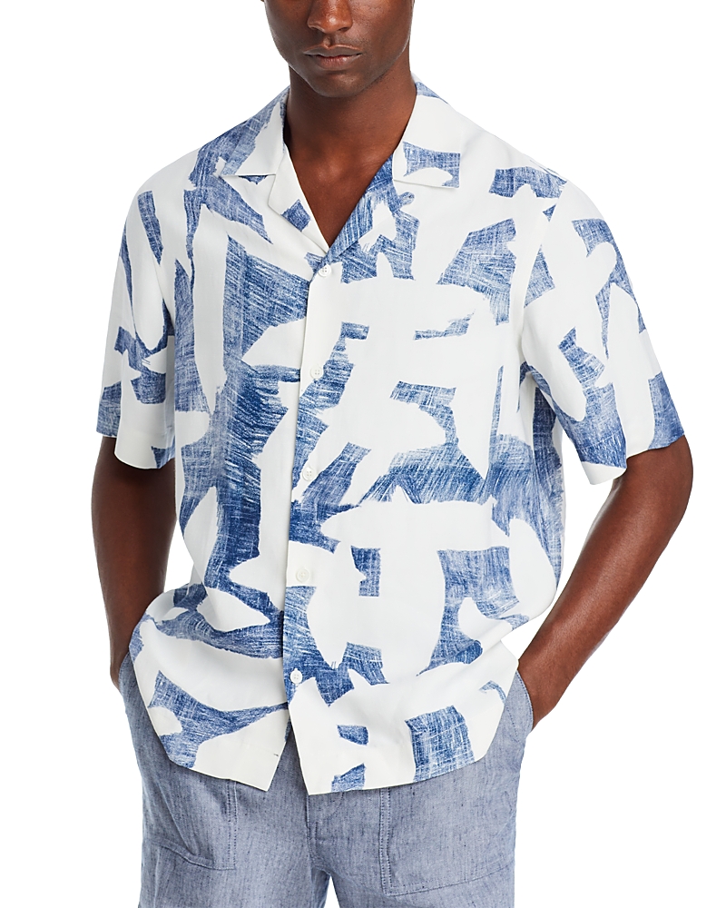 Ps By Paul Smith Printed Camp Shirt