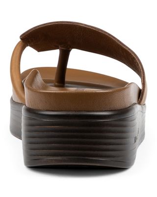 Women's Thong Wedge Sandals